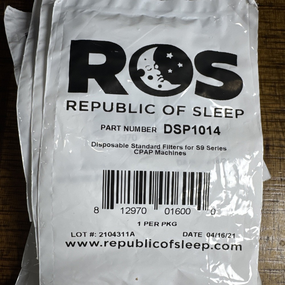 Lot of 20 ResMed S9 Filter Std OEM 1 per Pack Number DSP1014 NEW SEALED